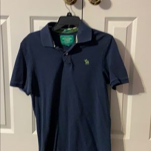 Abercrombie navy polo